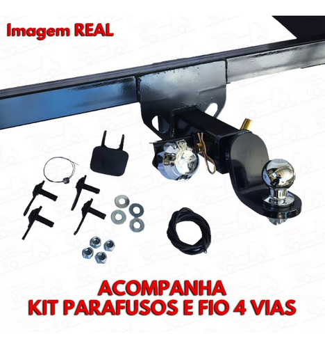 Engate Reboque Removível L200 Triton Sport 2022 2023 2024