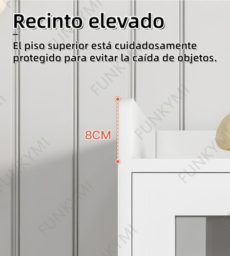 Librero Con Entrepaños Y Puerta Mueble Estilo Minimalista