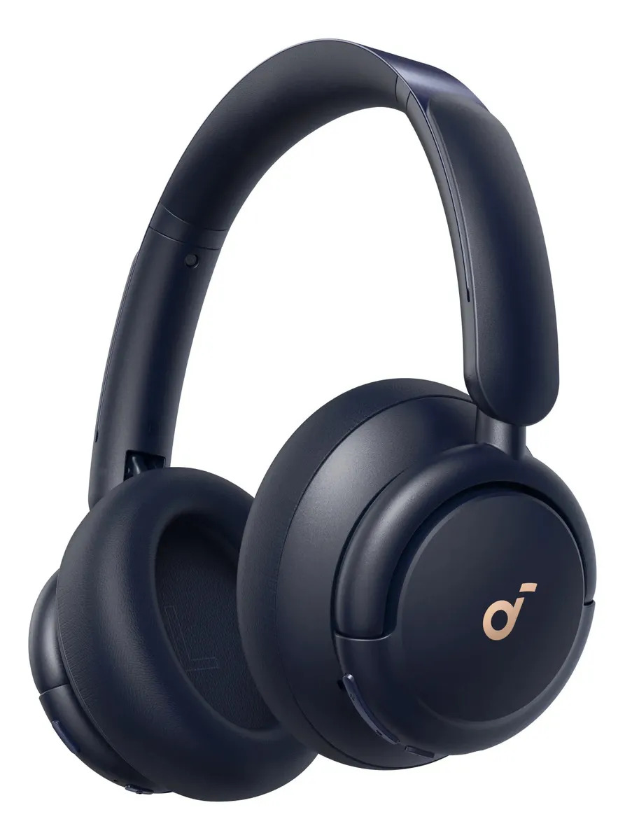Audífonos Anker soundcore Q30, Cancelación Híbrida De Ruido Activa, Sonido Hi-res, Autonomía de 40h, Modos Multifunción, Diadema Gamer Almohadillas Suaves, Carga Rápida, Color Azul
