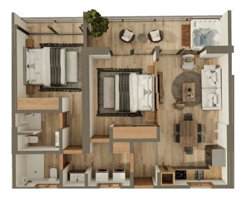 Venta Apartamento En Construcción, Jarabacoa, República Dominicana.