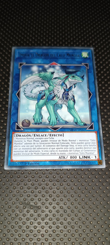 Carta Yugioh Imduk The World Chalice Dragon Cotd En Español
