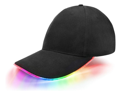 Gorra De Béisbol Led Hat Up Flash Glow Party Hat Rave Para