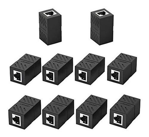 Acoplador Ugreen Cat7  Cat6  Rj45 Adaptador Extensor