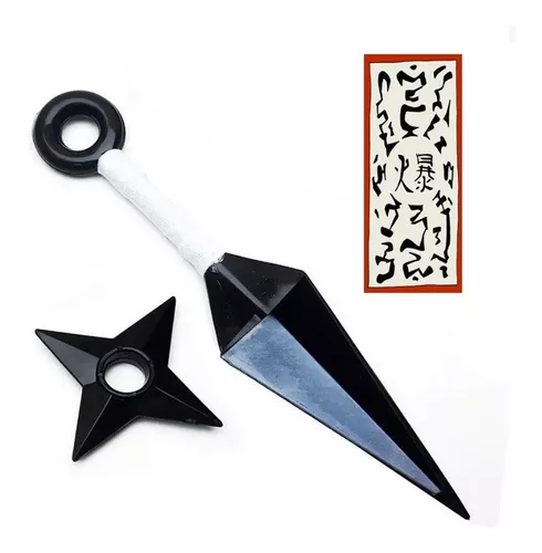 Kunai do Minato e Shuriken - Naruto - Loja Happy Nerd