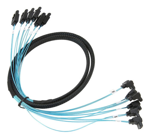 Kafuty-1 Mini Cable Sa Alta Velocidad 6 Gbps Sata Curvado 1m