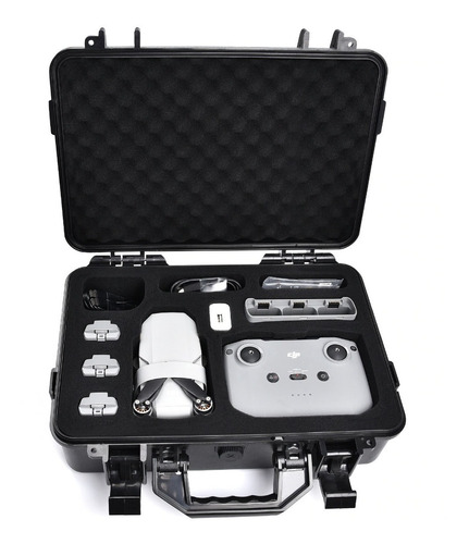 Imagen 1 de 8 de Maleta Para Drone Dji Mavic Mini 2 Resistente Al Agua