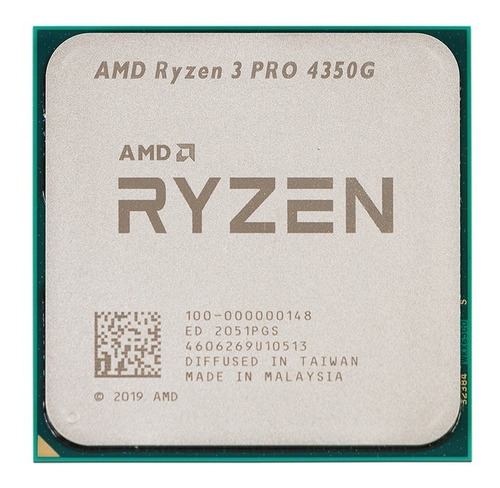 Procesador Amd Ryzen 3 Pro 4350g, 3.8 Ghz, Socket Am4, Bulk