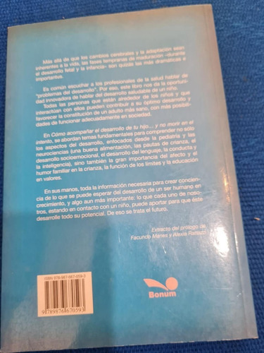 Imagen 2 de 2 de Como Acompañar El Desarrollo De Tu Hijo... Y No Morir En El