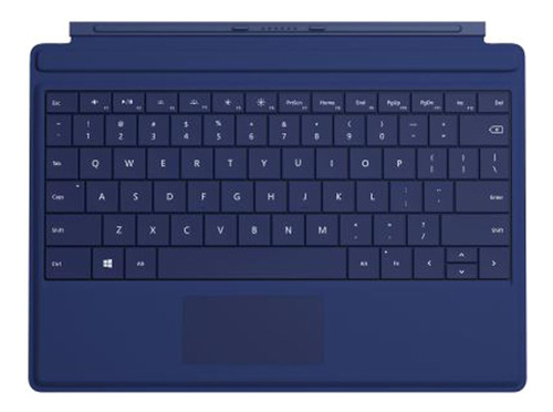 Microsoft - Funda Con Teclado Surface Pro 3 - Azul