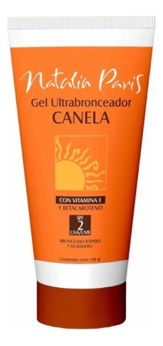 Bronceador Gel Canela Natalia Paris - g