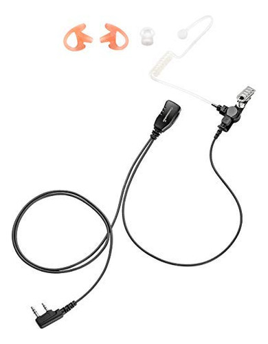 Auricular Cable Unico Para Radio Kenwood Tk Nx Th Serie 2