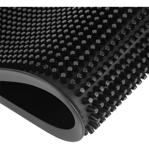 Alfombrilla Impermeable Para Bar, 1 Pieza, Color Negro Suave