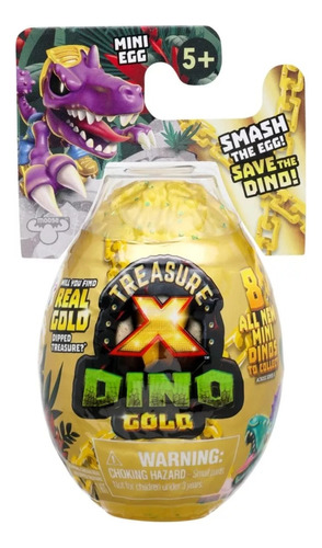 Treasure X Dino Gold Mini Egg Huevo Juguete Sorpresa