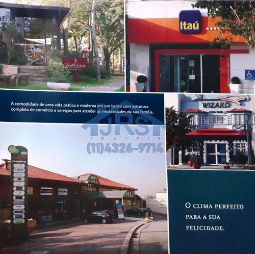 Terreno À Venda, 420 M² Por R$ 471.453,75 - Aldeia Da Serra - Santana De Parnaíba/sp - Te0493