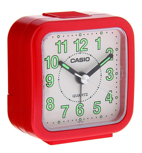 Reloj Despertador Pequeño Casio Original Tq-141-4