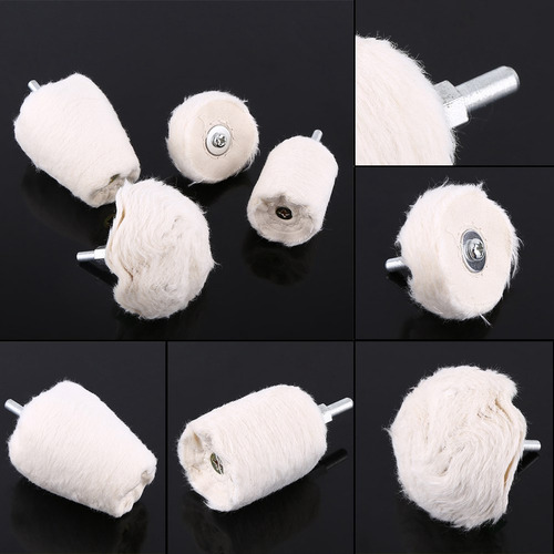 Rueda De Mopa Para Pulir Algodón, 4 Piezas, Varias Formas