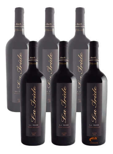 Vino La Iride Etiqueta Dorada Malbec X6 Unidades