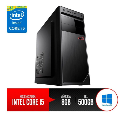 Pc Intel Core I5,8gb Ram Ddr3,hd 500gb Nf+frete Gratis**