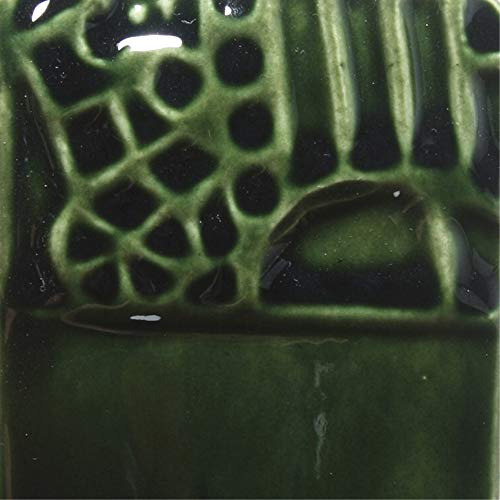 Mayco Elements Glaze, Lustre Green Fn219, 1 Pinta