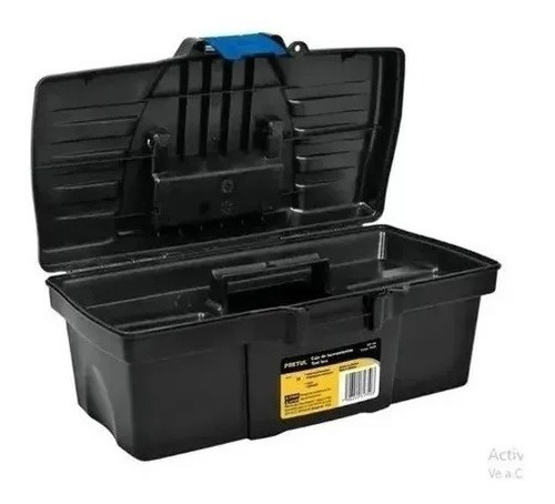 Caja Porta Herramientas Negro Excelente Calidad + Bandeja P