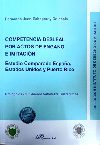 Libro Competencia Desleal Por Actos De Engaño E Imitación