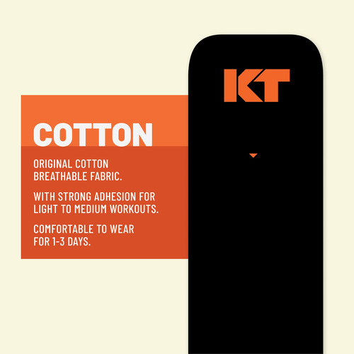 Cinta Deportiva Kt Tape Original De Algodón Beige, Rollo Sin
