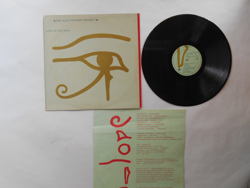 The Alan Parsons Project Eye In The Sky Lp Vinilo Peru 1982