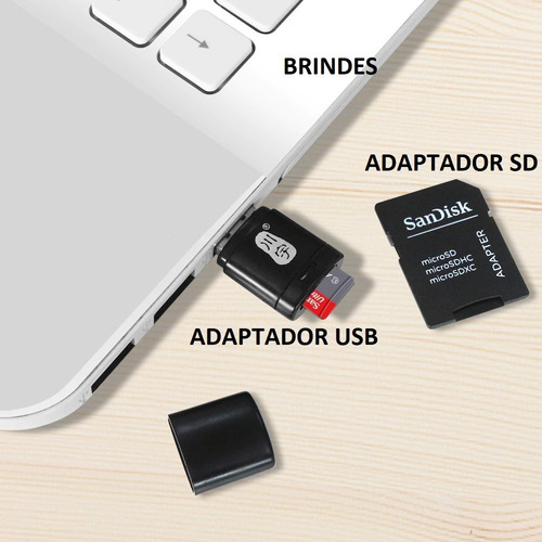 Cartão De Memória Micro Sd Sandisk Ultra Classe 10 32gb