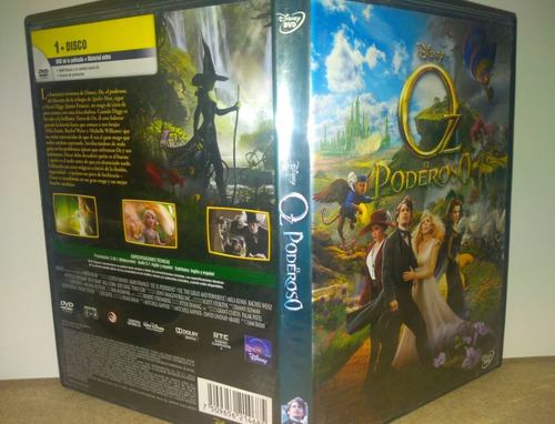 Oz El Poderoso Dvd Disney 