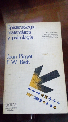 Libro Epistemología, Matemática Y Psicología