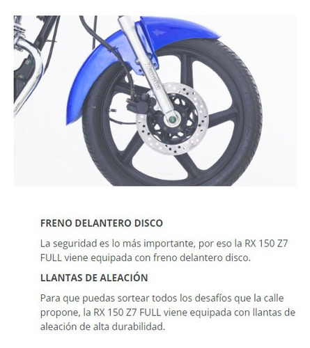Zanella Rx 150 Full - Patentada $1.127.000 (sapucai)