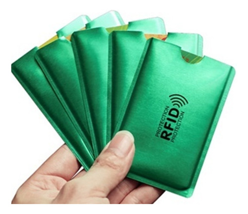 Anti Rfid Porta Tarjetas Protector Anti Clonación