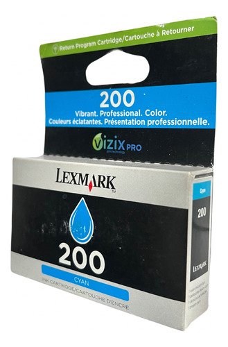 Cartucho Original Lexmark 200 S308/s408/s508 Cyan