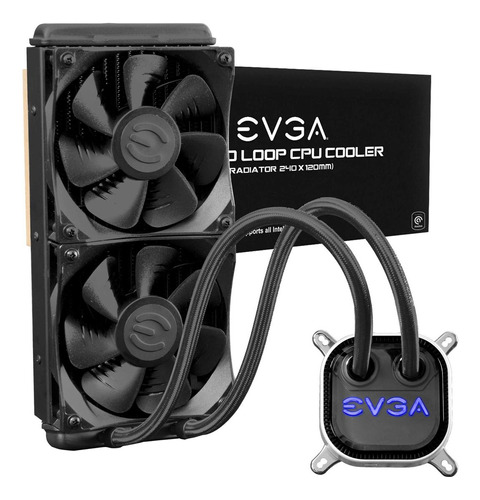 Evga Clc 240 Liquid Water Cpu Cooler Rgb Led Cooling