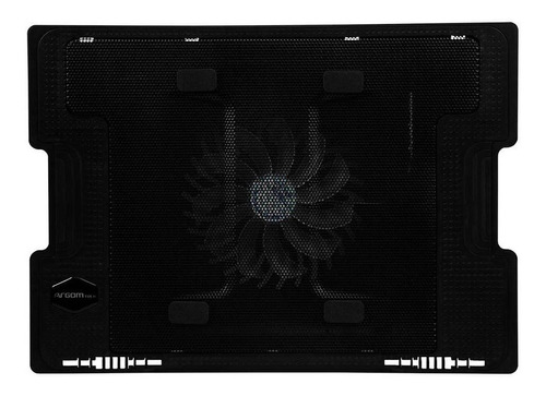 Base Fan Cooler Portatil Para Lapto Led Azul 17 Pulgadas 