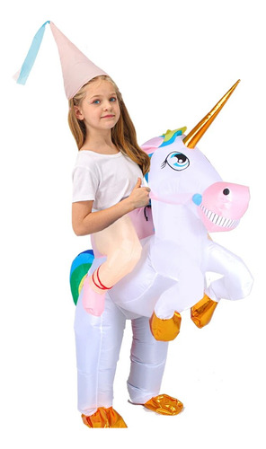 Disfraz Inflable De Unicornio Para Niños, Animal, Mascota, A