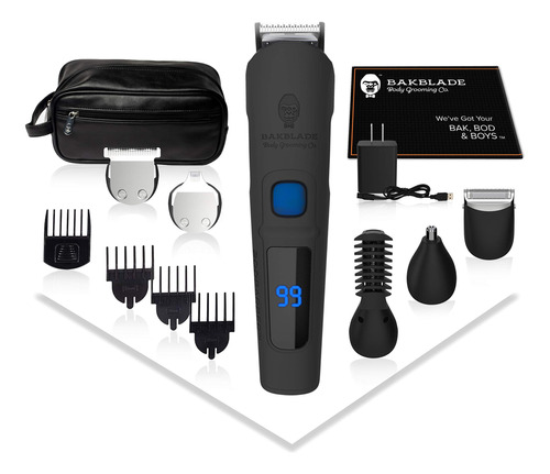 Bakblade Bodbarber - Kit De Aseo Corporal 11 En 1 Para Hombr