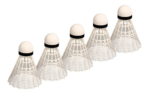 Tubo De Peteca De Badminton Nylon C/5 Unidades