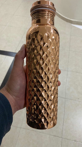 Imagen 8 de 10 de Botella De Cobre 1lt Sin Fugas, Antibacteriana, Ayurvédica