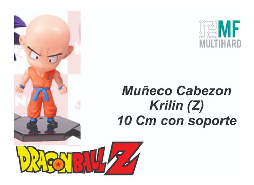 Muñeco Dragon Ball Cabezones Krilin (z) | MercadoLibre