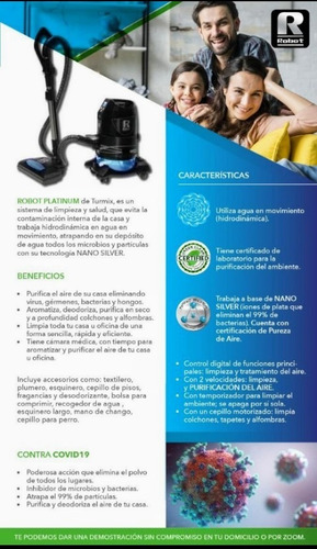 Imagen 3 de 4 de Aspiradora Robot Turmix Básica