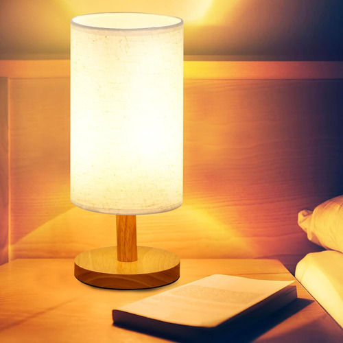 Lámpara De Mesa Para Dormitorio, Lámpara De Mesita De Noche