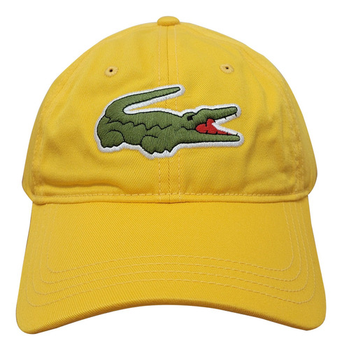 Gorro Lacoste Original Gorra Vicera Verano Amarillo