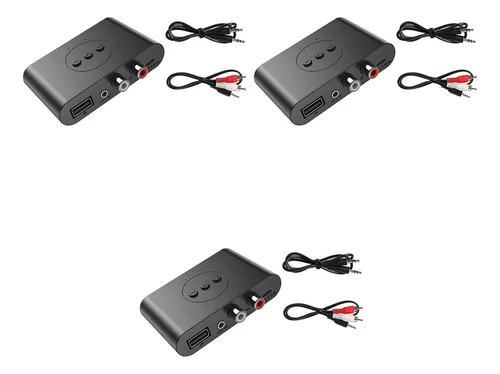comprar 3 Receptores De Audio Rca 5.2, Conector Auxiliar Rca De 3,5