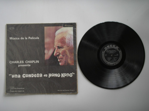 Lp Vinilo Charles Chaplin Una Condesa D Hong Kong Music 1967