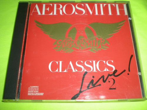 Aerosmith / Classics Live 2 Cd Made In Usa (1)