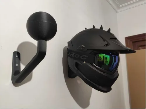 Perchero Soporte Para Casco De Moto O Bicicleta X Unidad