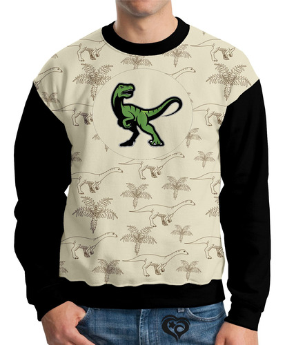 Moletom Dinossauro Infantil Unissex Blusa Casaco Dino Am