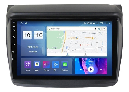 Estéreo 2+32g Para Mitsubishi L200 2008-2016 Cámara Carplay