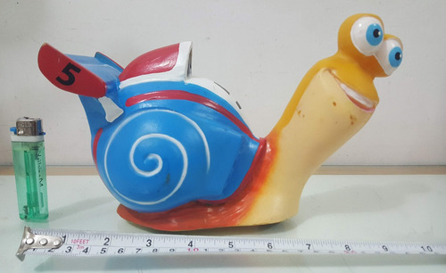 Caracol Turbo Película Colección Muñeco Juguete Figura Rueda (Usado)